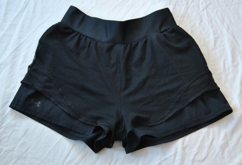 Under Armour Black Mesh Shorts Small